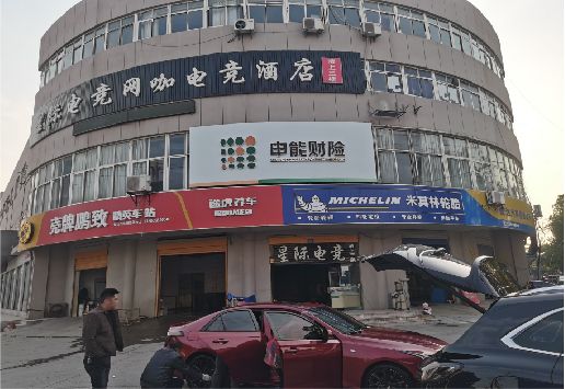 巧家铝塑板门头